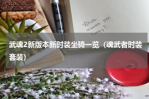 武魂2新版本新时装坐骑一览（魂武者时装套装）