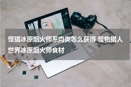 怪猎冰原烟火师系肉类怎么获得 怪物猎人世界冰原烟火师食材