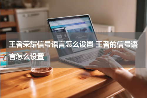 王者荣耀信号语言怎么设置 王者的信号语言怎么设置