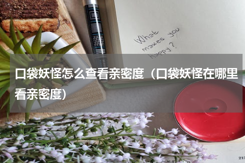 口袋妖怪怎么查看亲密度（口袋妖怪在哪里看亲密度）