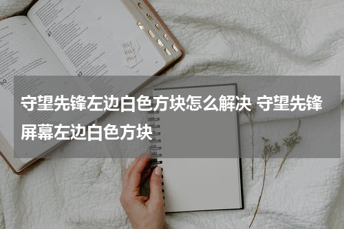 守望先锋左边白色方块怎么解决 守望先锋屏幕左边白色方块
