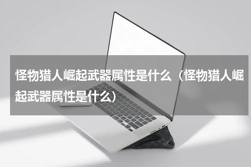 怪物猎人崛起武器属性是什么（怪物猎人崛起武器属性是什么）