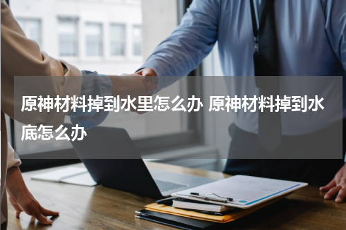 原神材料掉到水里怎么办 原神材料掉到水底怎么办