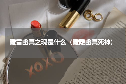暖雪幽冥之魂是什么（暖暖幽冥死神）