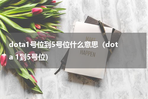 dota1号位到5号位什么意思（dota 1到5号位）