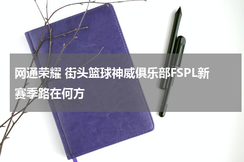 网通荣耀 街头篮球神威俱乐部FSPL新赛季路在何方